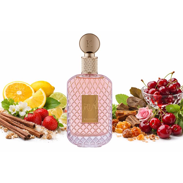 Khadlaj Ria perfume bottle showcases premium packaging and portability