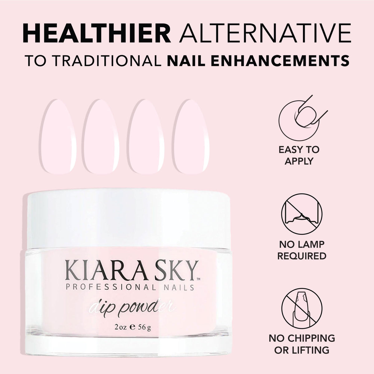 Tools for Kiara Sky dip powder at-home application