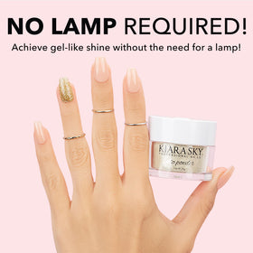 Kiara Sky Dip Top Coat demonstrates no lamp needed for shine.