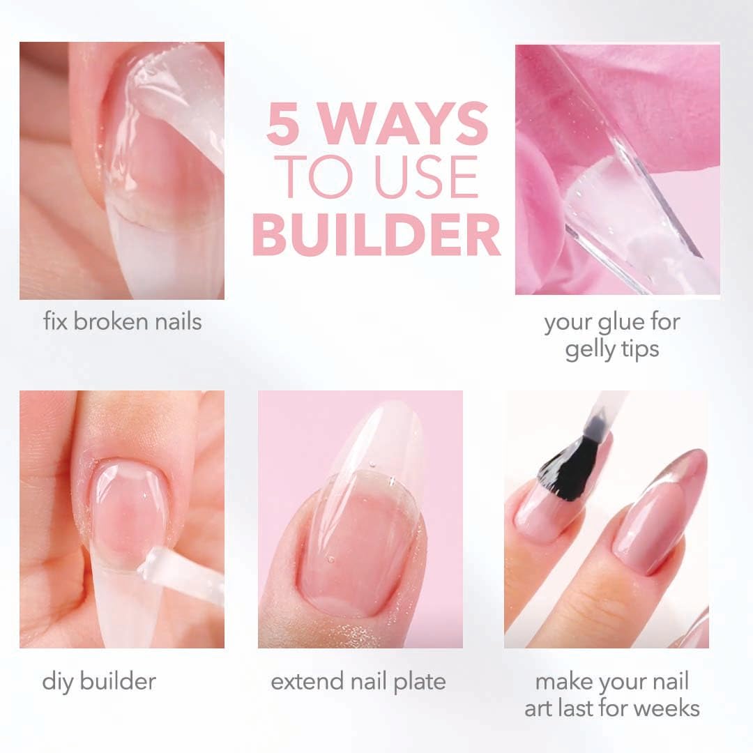 Kiara Sky Gelly Tip Builder GE03 half-ounce bottle close-up