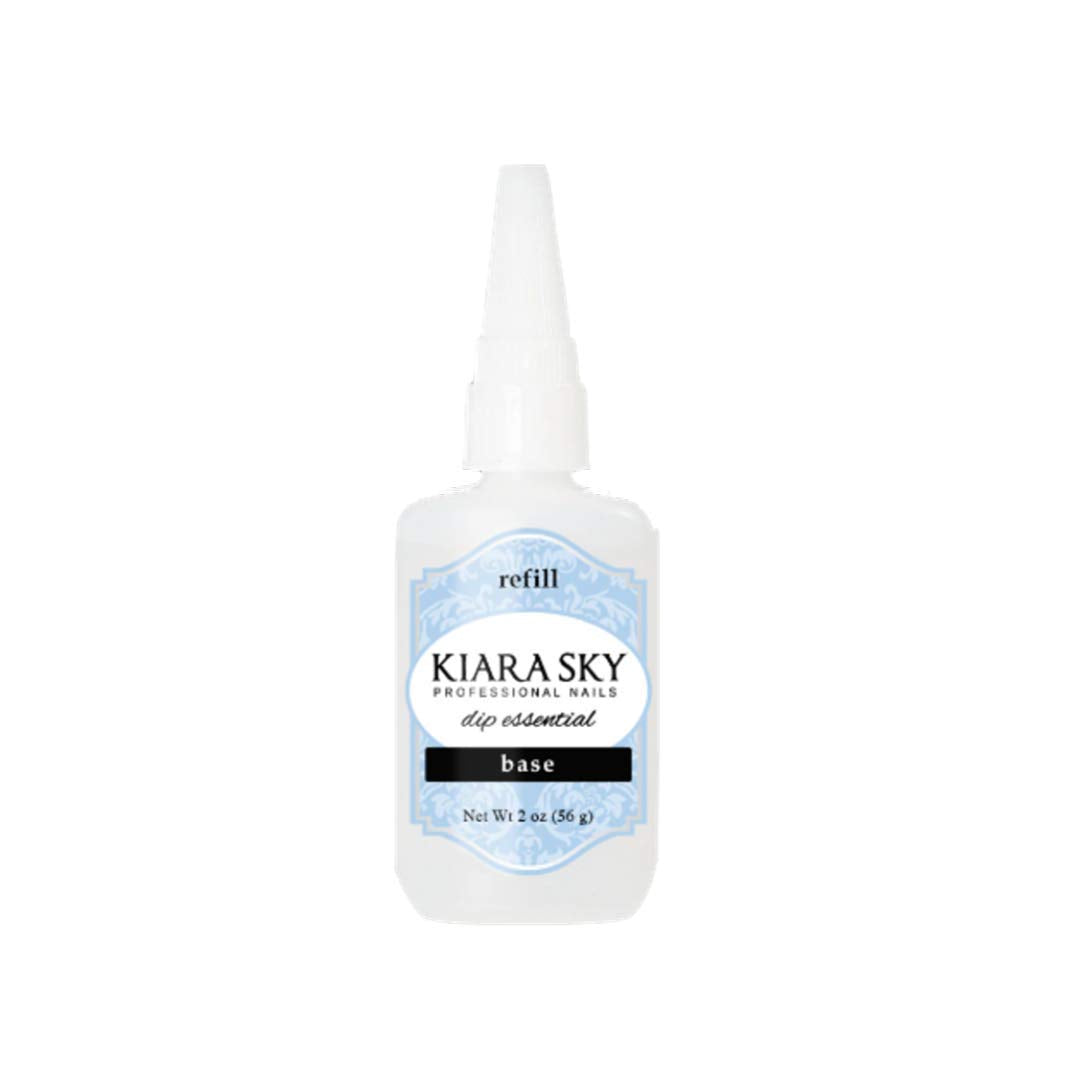 Kiara Sky Dip Base Glaze image for easy powder adherence and long wear