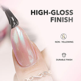 Kiara Sky No Cleanse Non-Wipe formula for quick soak-off manicures.
