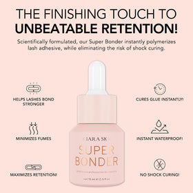 Kiara Sky Super Bonder in action showcases fast drying without shock curing.