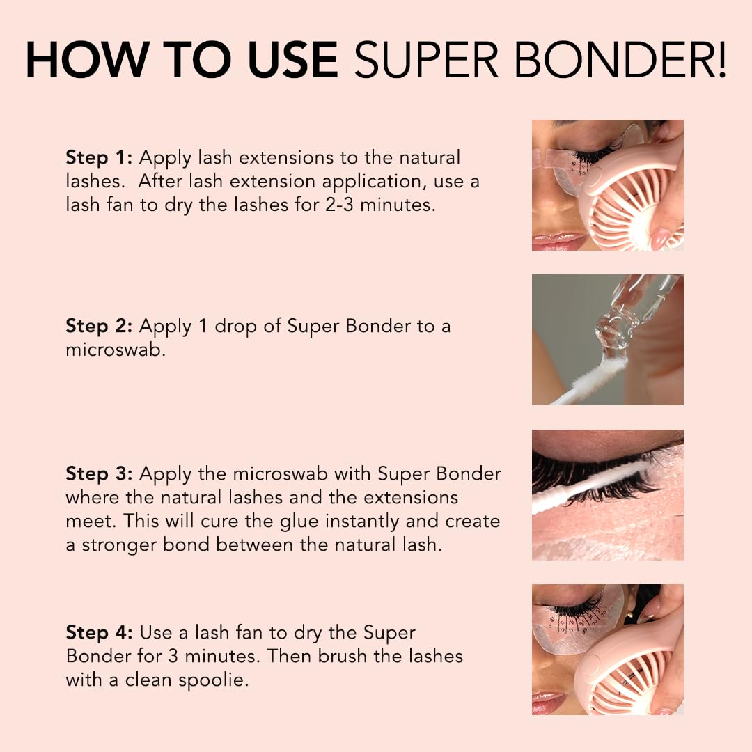 Kiara Sky Super Bonder 15ml bottle from South Korea suited for pro use.