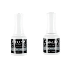 Kiara Sky top coat bottle with brilliant shine for long-lasting color