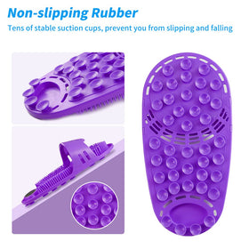 Kibhous shower safety feature highlighting anti-slip suction cups.
