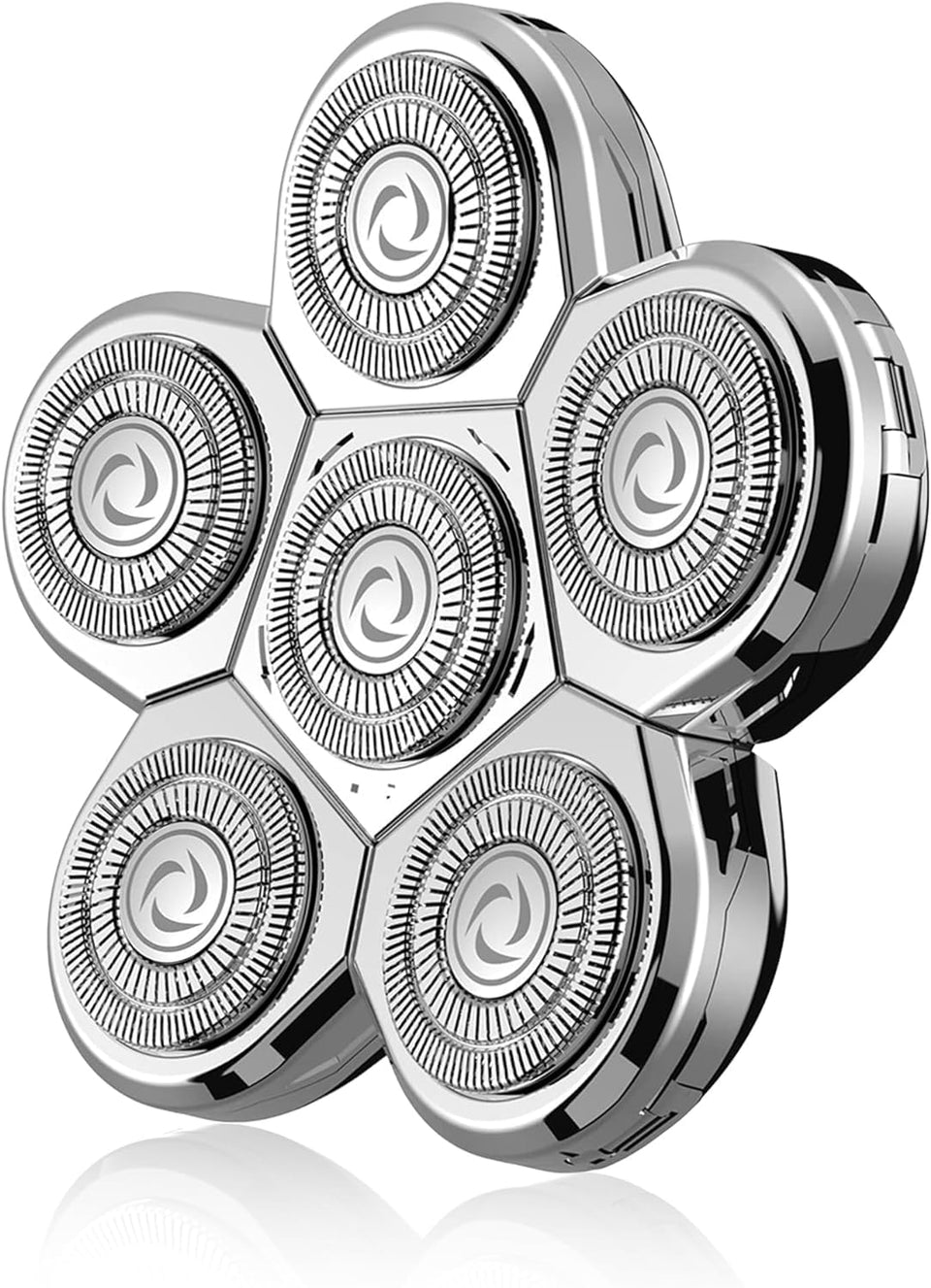 Kibiy 6D blade head front view for efficient, comfortable shaving