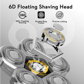 Kibiy waterproof head suitable for wet and dry use