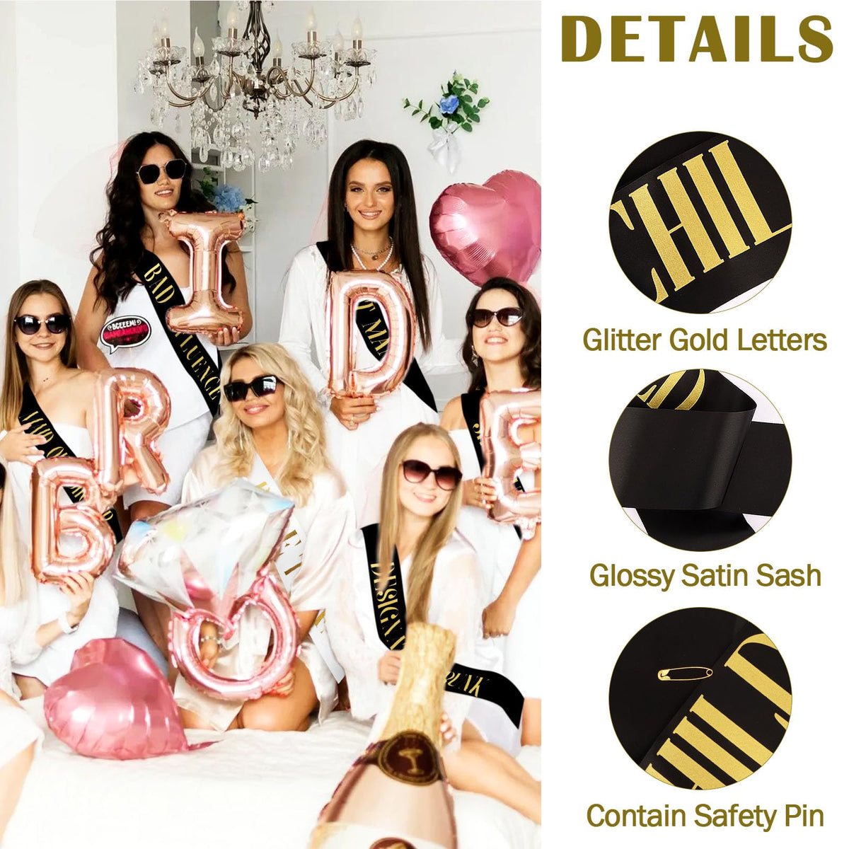 KICOSY soft, skin-friendly fabric sash for comfortable wear