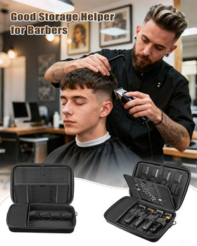 KiddoCraze durable barber bag protects gear during professional or home grooming sessions.