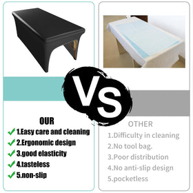 KIDOACOW Elastic Fit Side Fabric ensures snug, flexible bed coverage