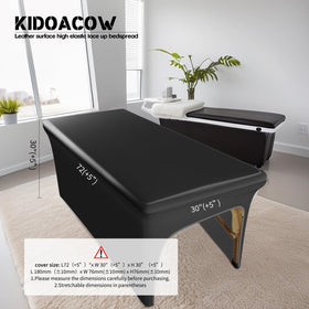KIDOACOW Waterproof Lash Bed Cover protecting the bed during treatments