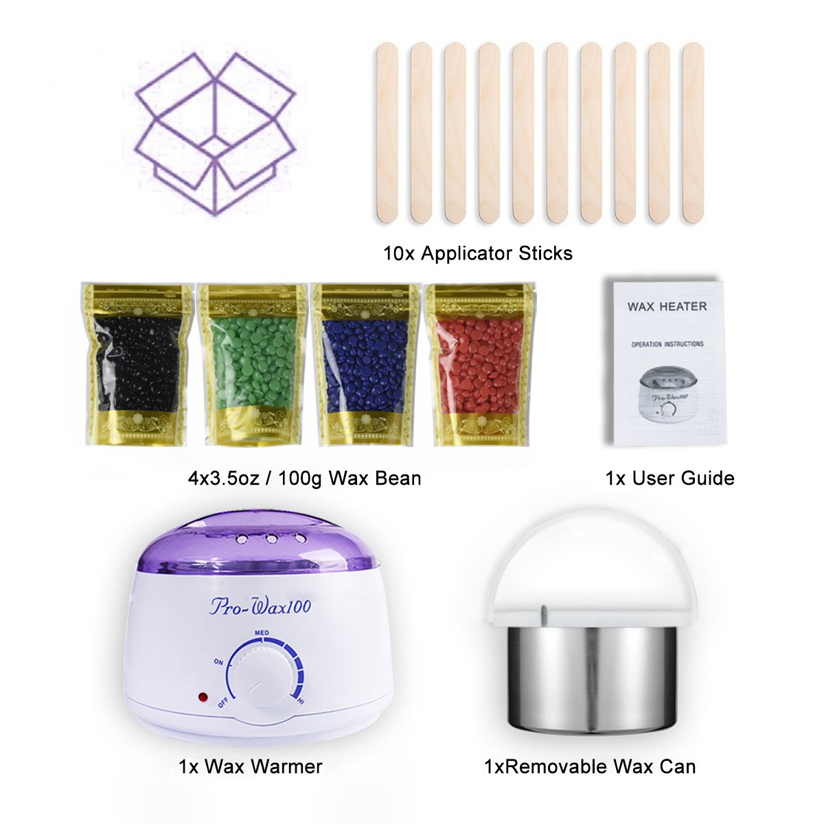Kids Partner durable and lightweight wax heater designed for home use