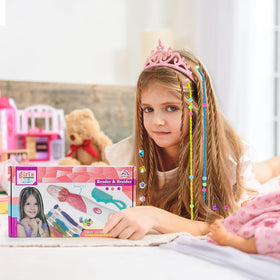 Kidzkube hair twister toy sparks creativity during play.