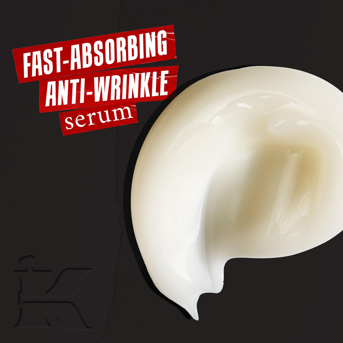 Kiehl's Age Defender Power Serum with pump—easy morning and night application.