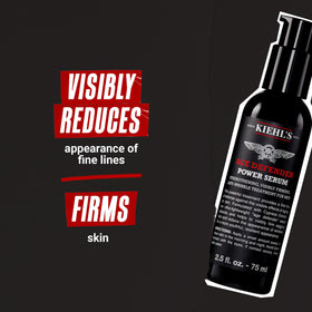 Kiehl's Age Defender Power Serum with Cypress Extract—visible fine lines reduction.