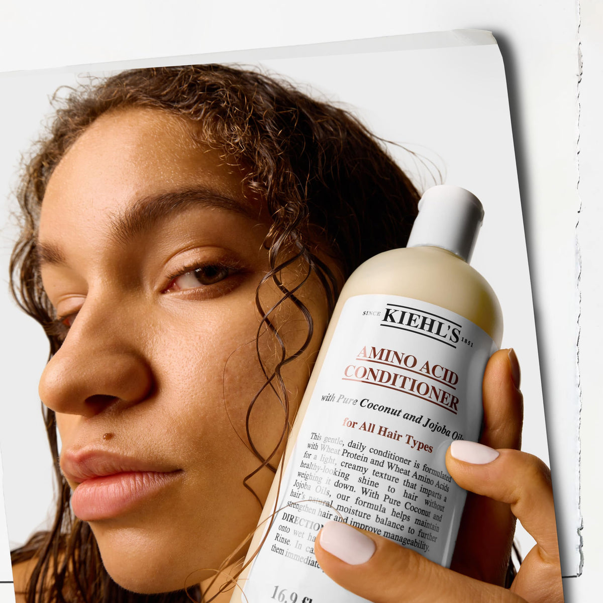 Kiehl's Amino Acid Conditioner suits all hair types.