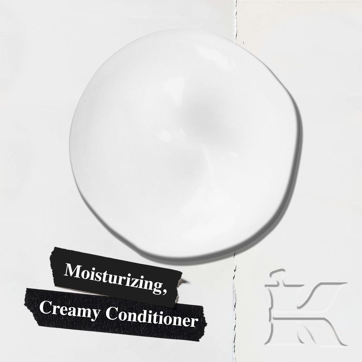 Kiehl's Amino Acid Conditioner smooth creamy texture facilitates even coverage.