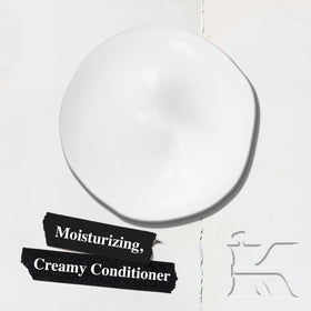 Kiehl's Amino Acid Conditioner smooth creamy texture facilitates even coverage.