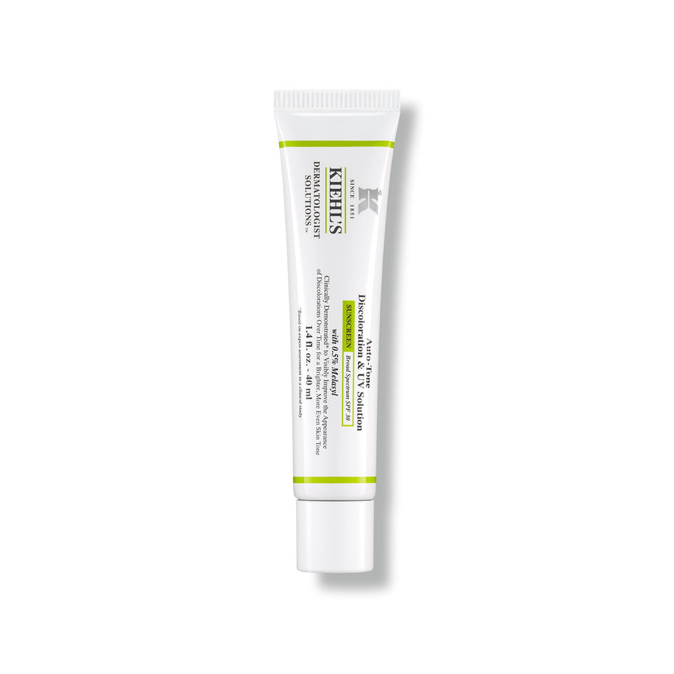 Kiehl's Auto-Tone SPF30 bottle front for even tone and UV protection.