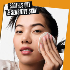 Kiehl's Calendula Toner label close-up highlighting fragrance-free and alcohol-free formula.