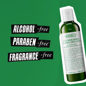 Kiehl's Cucumber Toner packaging and label details