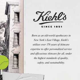 Kiehl's Nourishing Olive Fruit Oil Conditioner shine close-up on healthy-looking hair.