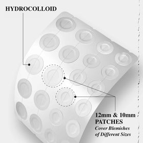 Patch designed for daily use as new blemishes appear.