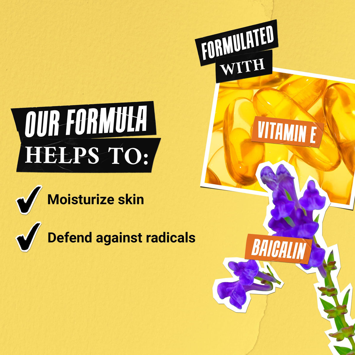 Kiehl's SPF 50+ UV protection graphic highlighting UVA/UVB defense.