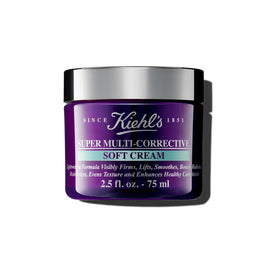 Kiehl's Super Multi-Corrective Soft Cream bottle ready for daily hydration and anti-aging care