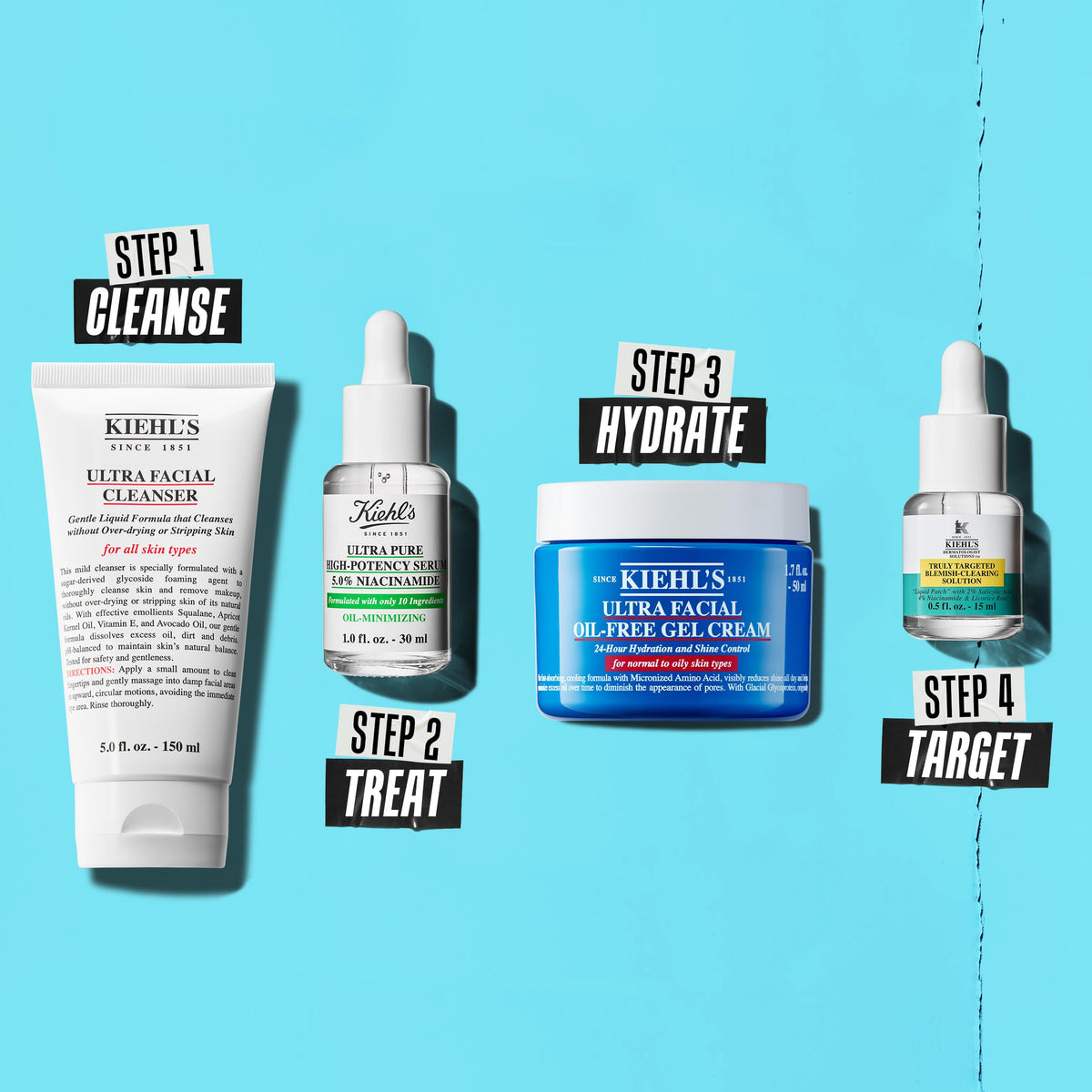 Kiehl's Ultra Facial Oil-Free Moisturizer daily use provides balanced hydration