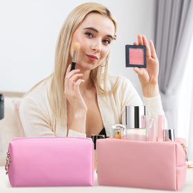 Portable size fits in suitcase or tote for travel efficiency.