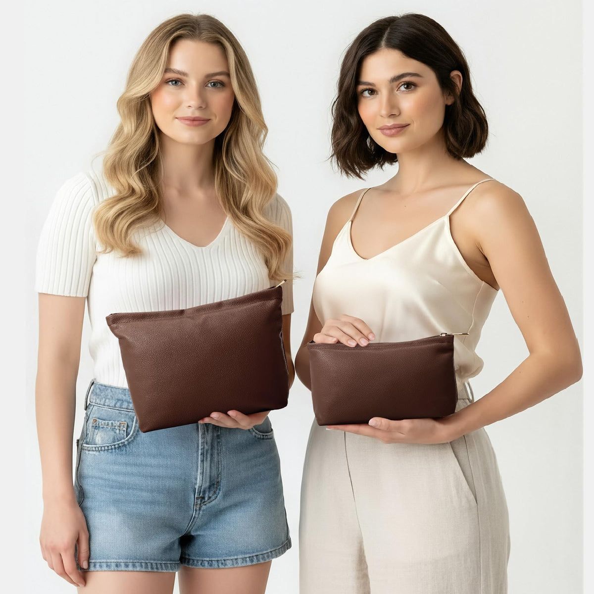 Kigeli travel organizer pouch inside view showing compact storage