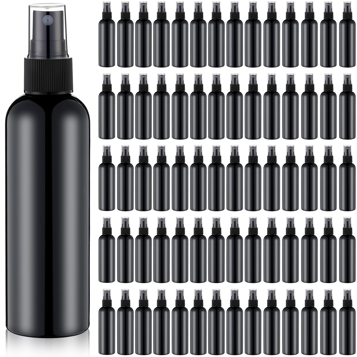 Kigley 4oz spray bottle front view, ideal for bulk essential oil storage on the go.