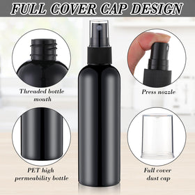 Kigley plastic mist spray bottle with durable construction for repeated use.