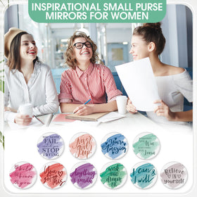 Kigley travel-friendly pocket mirror for on-the-go touch-ups