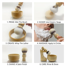 Kikc shaving kit makes a refined gift for men.