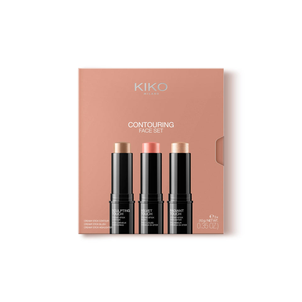 KIKO Milano Contouring Face Set 01 box, ideal for gifting and easy storage.