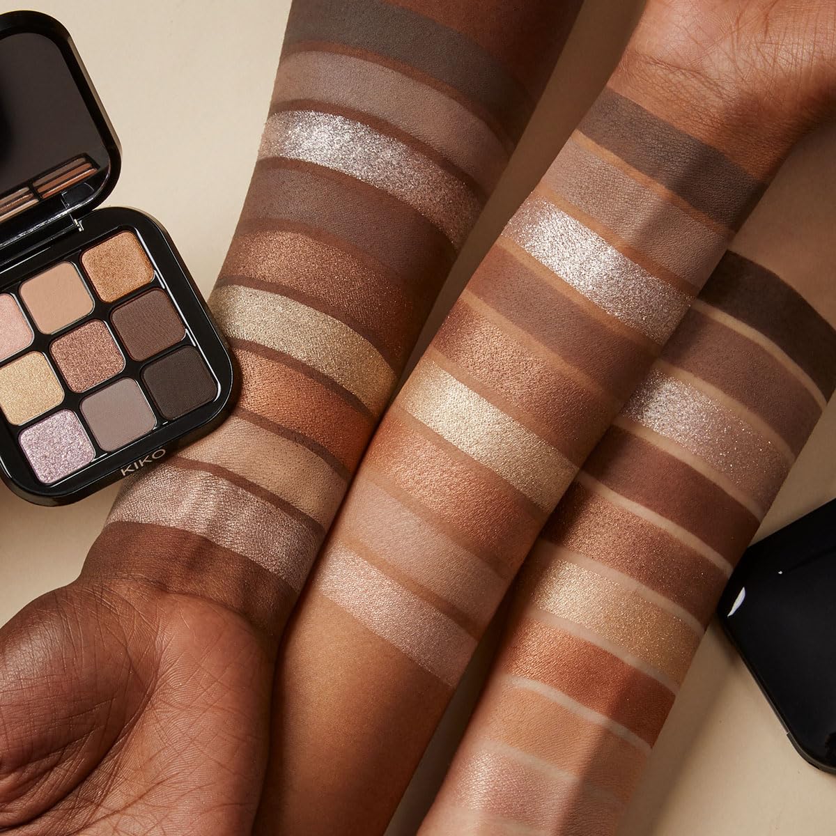 Mirror-enclosed palette perfect for day-to-night makeup routines