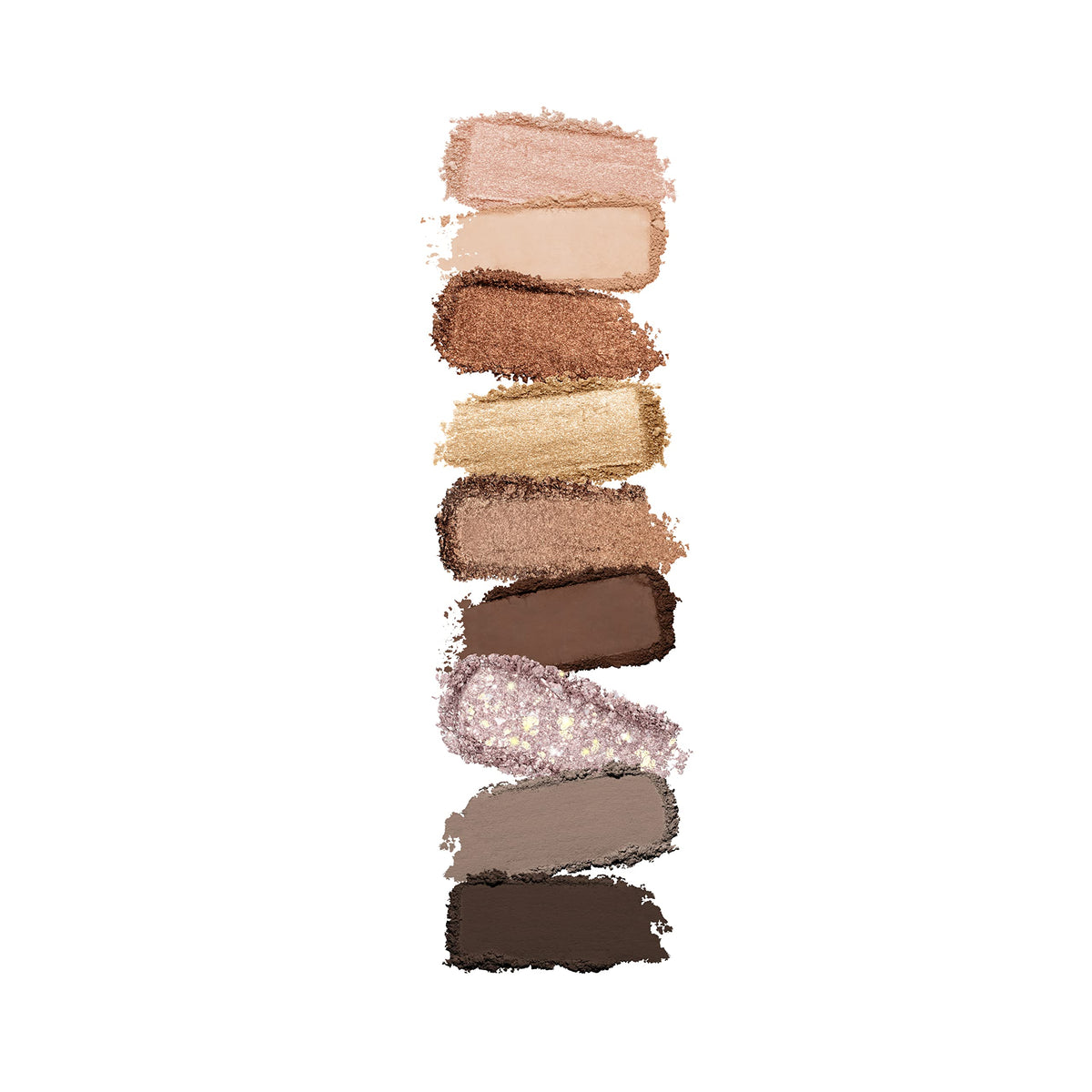 Open view of the Glamour Palette showing nine shades for versatile looks