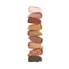 Kiko Milano Glamour Multi Finish Eyeshadow Palette 02 nine shades arranged for versatile day-to-night looks