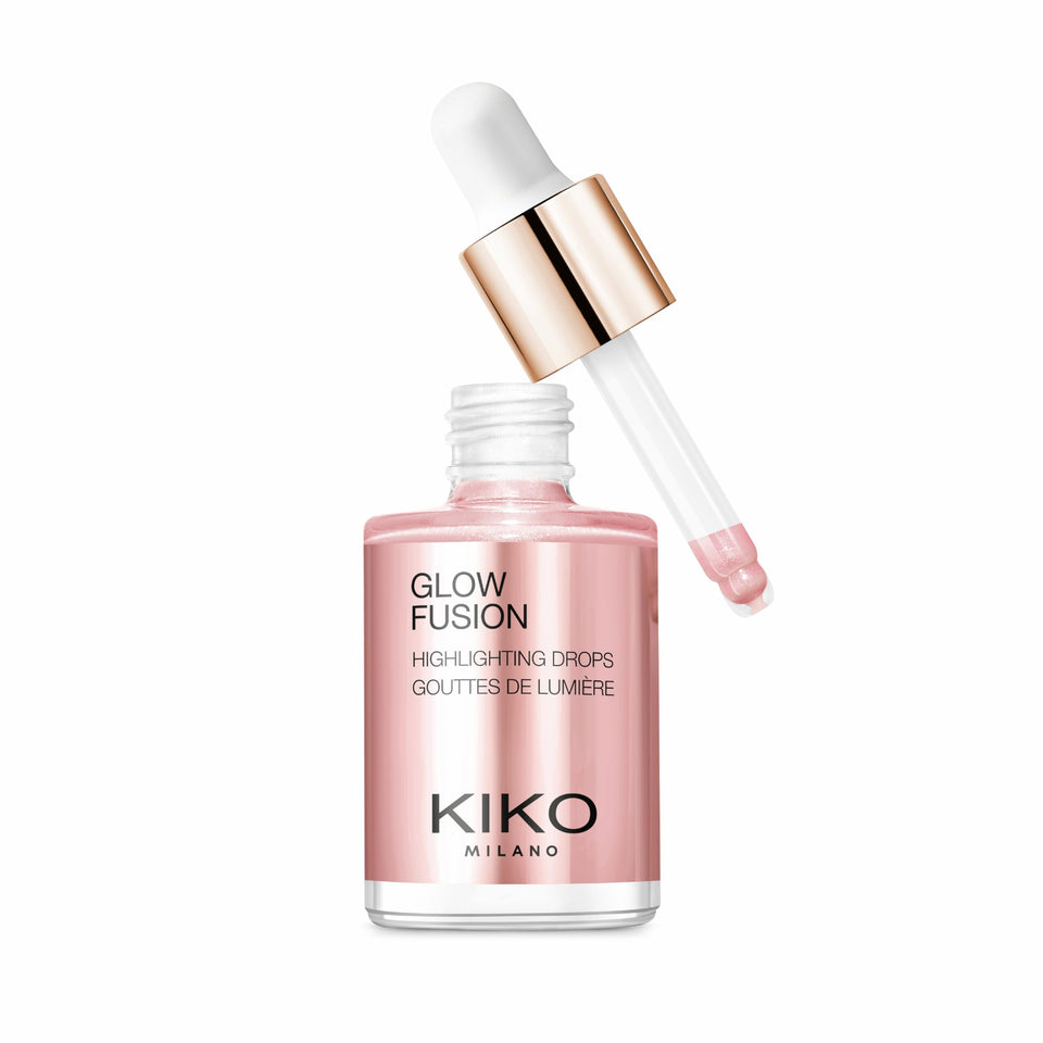 KIKO Milano Glow Fusion Drops 01 bottle pour for instant radiance and easy application