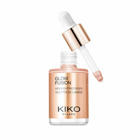 KIKO Milano Glow Fusion Drops 02 bottle creates radiant metallic glow