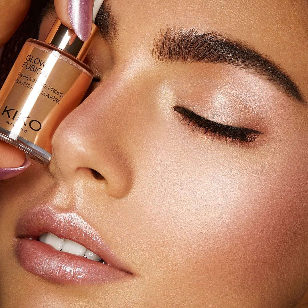 KIKO Milano Glow Fusion Drops 02 rose-gold shimmer finish