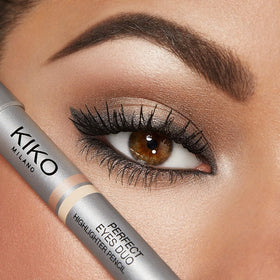 Kiko Milano Perfect Eyes Duo defines the brow arch with a soft matte touch.