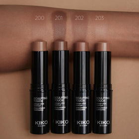 Kiko Milano Sculpting Touch Creamy Stick shapes the nose for balanced contours.
