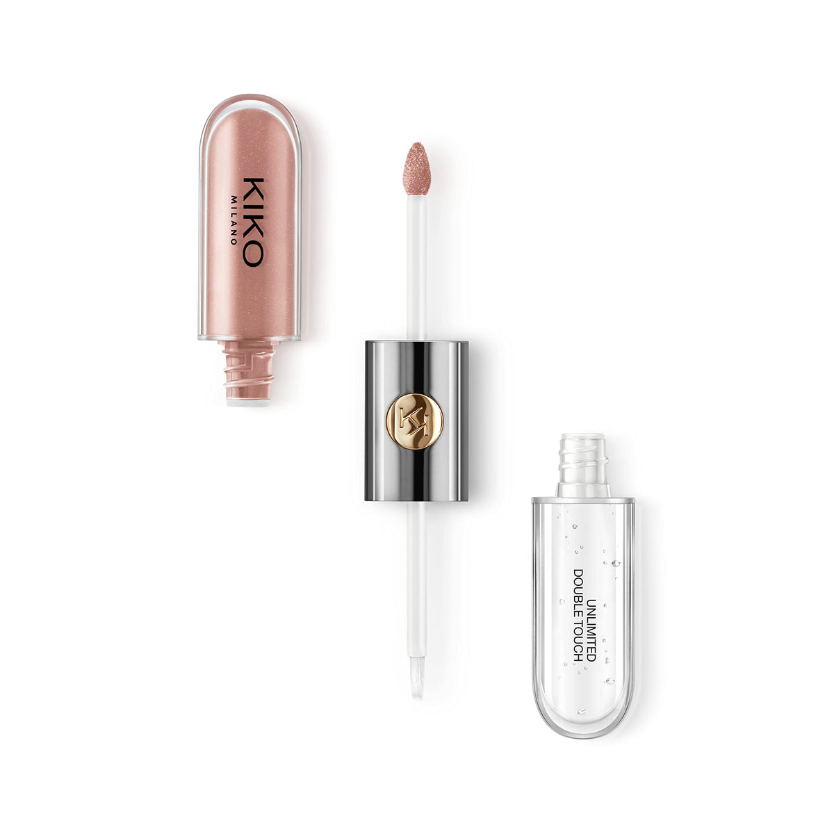 Kiko Milano Unlimited Double Touch base colour swatch for long-lasting lips
