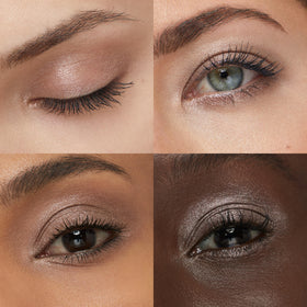 Kiko Milano Water Eyeshadow 06 dry application shows a blendable multi dimensional finish.