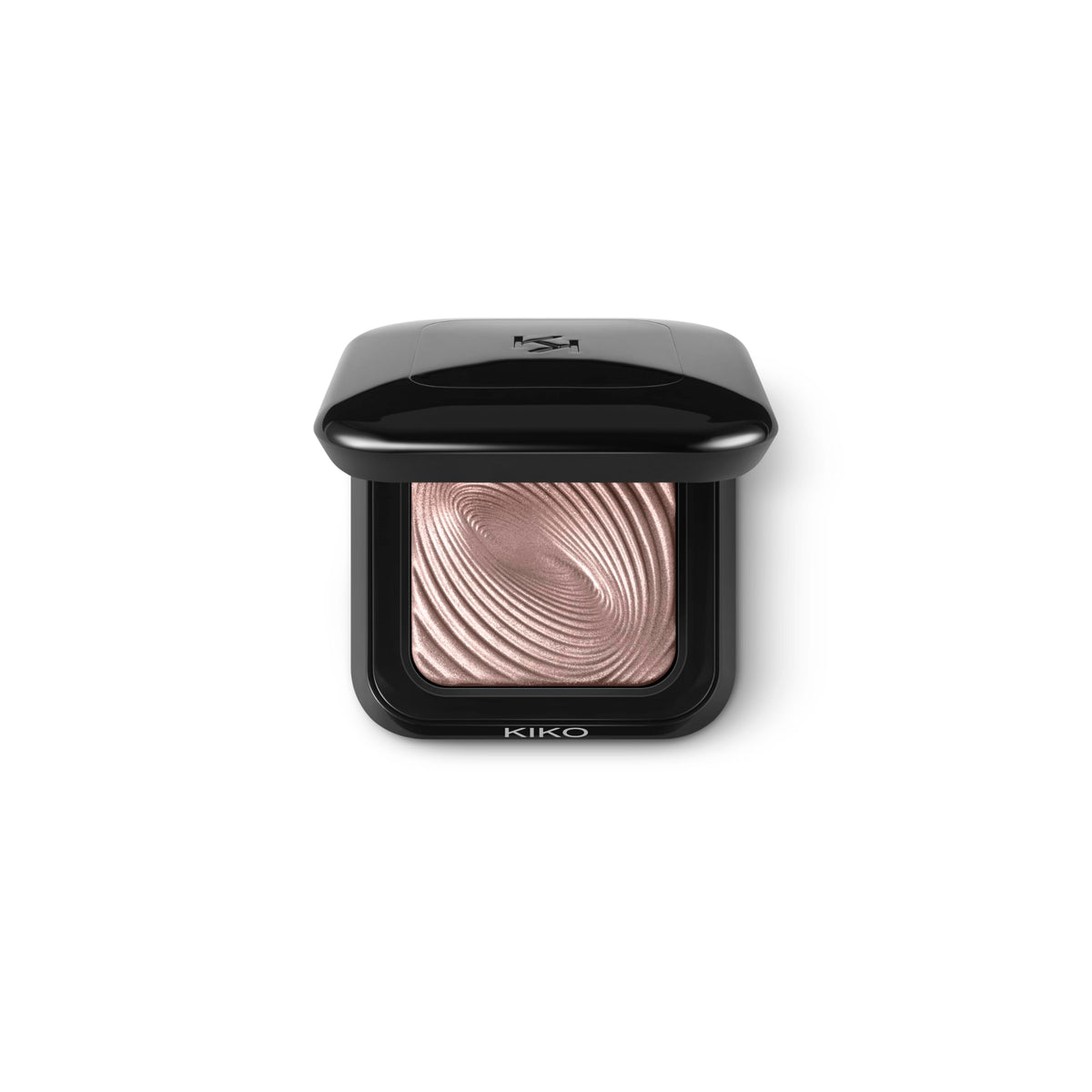 Kiko Milano Water Eyeshadow 06 packaging showcases a sleek design for easy travel.