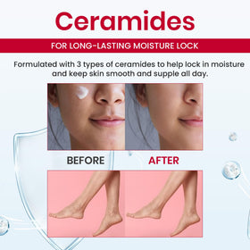 Kikumasamune Full Body Lotion face-use close-up indicates versatile head-to-toe skincare.